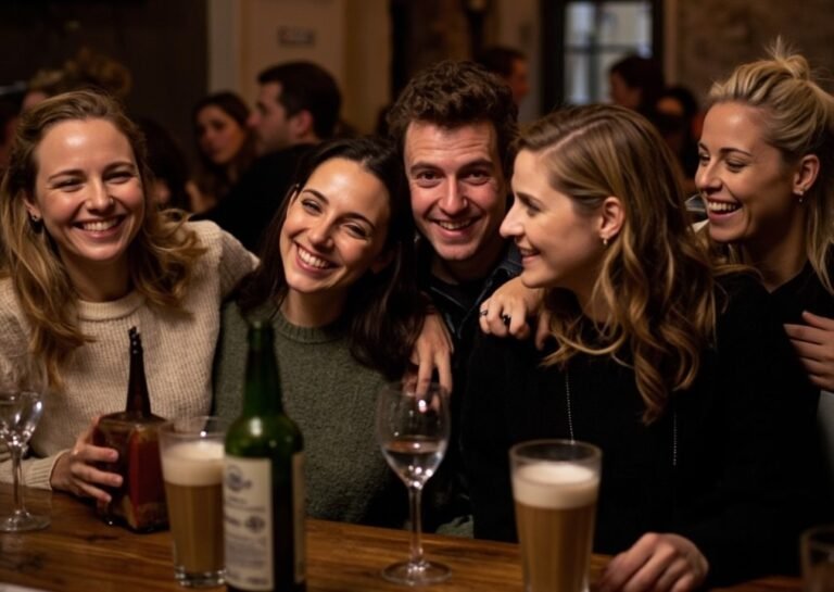 Feeling Lonely in Budapest? Build a Genuine Social Circle friends drinking in Budapest