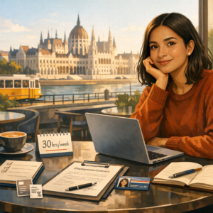 working in hu as a student