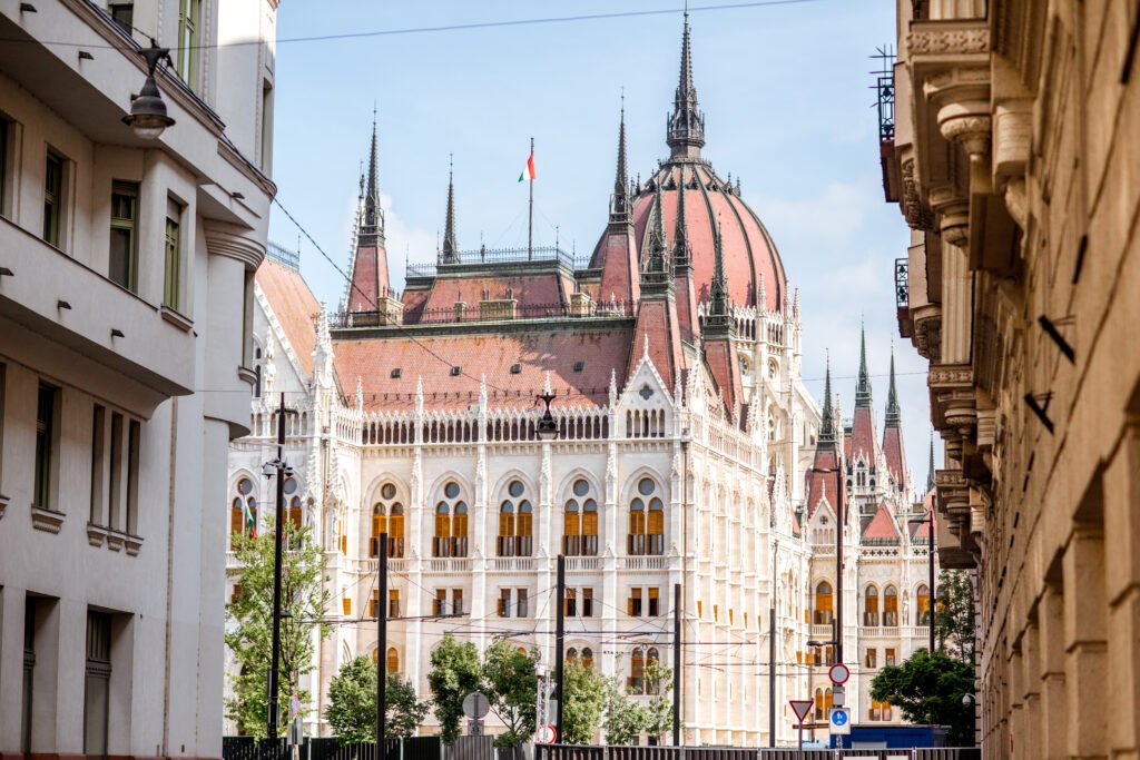 parliament building in budapest